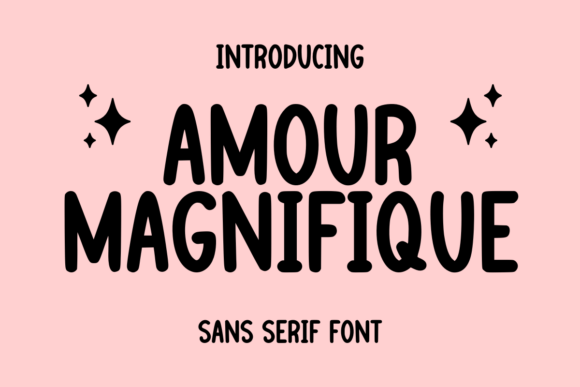 Amour Magnifique Font for Business Branding