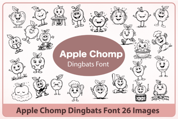 Apple Chomp Font Review: Whimsy Meets Branding