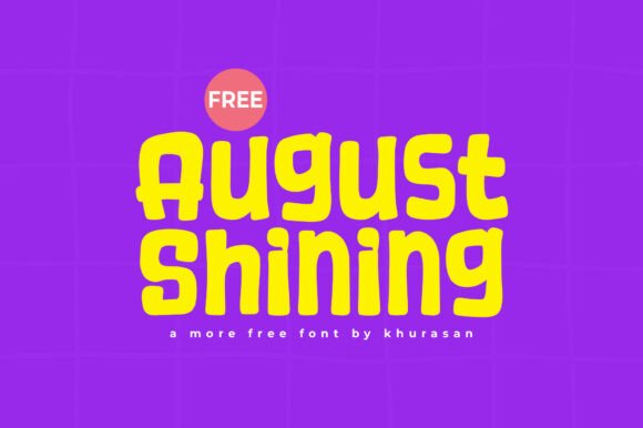 August Shining: A Modern Typeface for Editorial Elegance