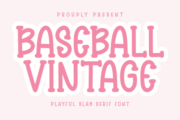 Baseball Vintage: A Timeless Slab Serif for Bold Design