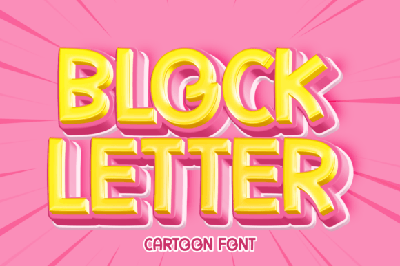 Block Letter: A Bold Display Font for Modern Branding