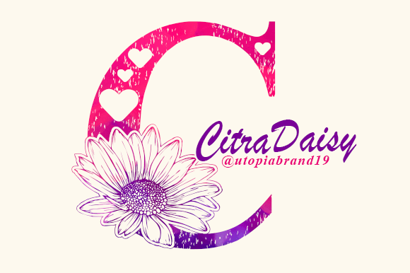 Citra Daisy Monogram: A Decorative Font for Impactful Campaigns