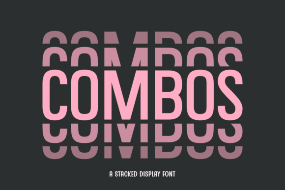 Combos Font for Campaign Creativity