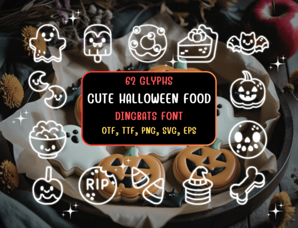 Cutehalloweenfood Regular: A Playful Font for Seasonal Campaigns