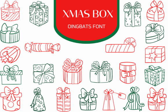Discover the Charm of Xmas Box Font in Branding Projects