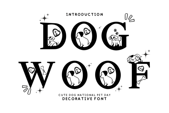 Dog Woof Font: A Playful Addition to Editorial Design