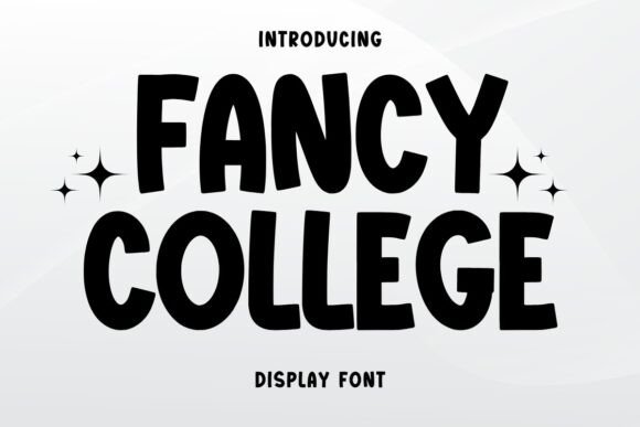 Fancy College: A Bold Display Font for Web Design
