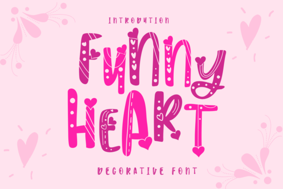 Funny Heart: A Playful Display Font for Web Projects