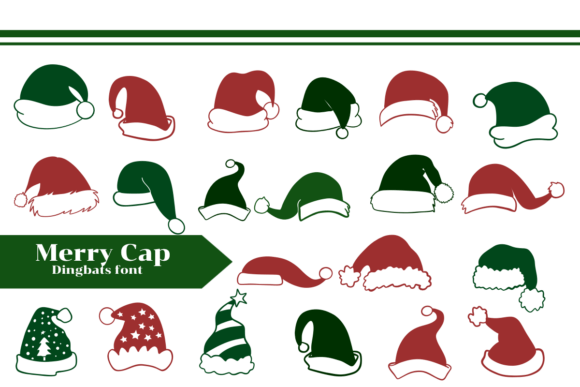 Merry Cap: A Festive Font for Handmade Creations