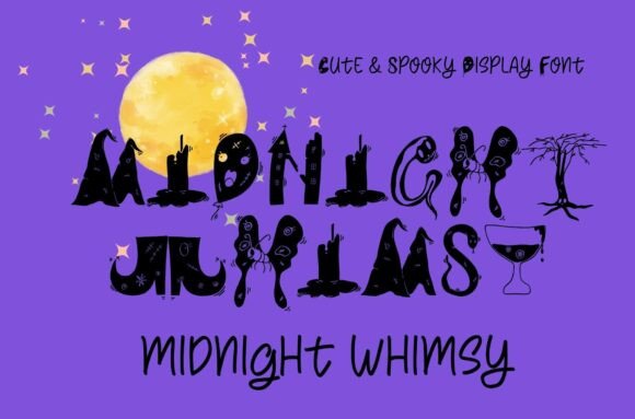 Midnight Whimsy Font Review for Halloween-Themed Branding