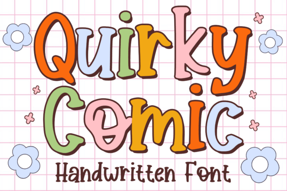 Quirky Comic: A Playful Display Font for Web Design