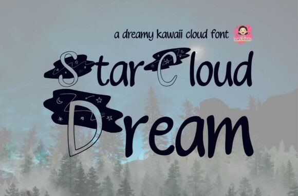 Starcloud Dream Font for Engaging Visual Campaigns