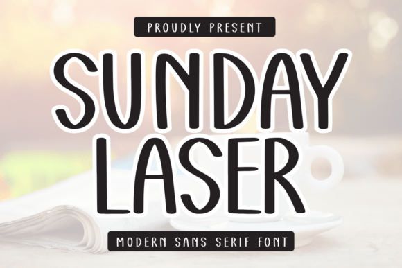 Sunday Laser Font for Modern Web Design