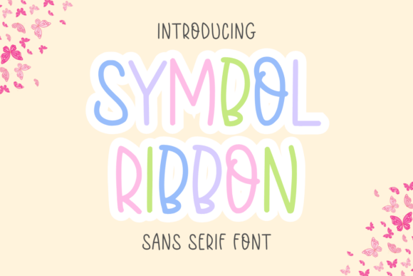 Symbol Ribbon: A Polished Font for Branding Projects