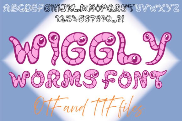 Wiggly Worms Font Review for Real Projects